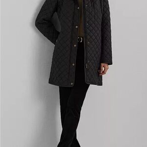 RL Quilted Black Women's Jacket
